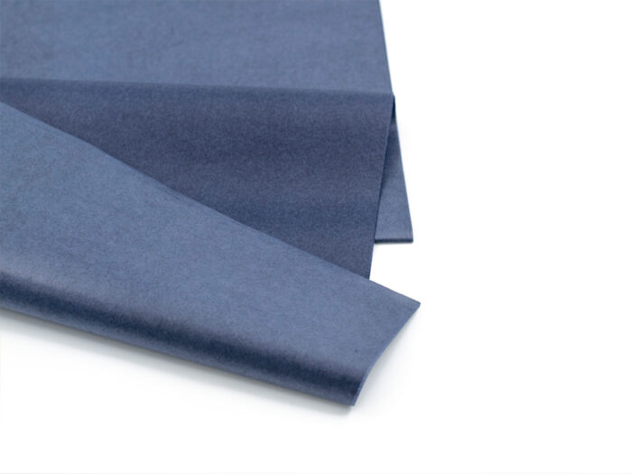 Silkespapper gör det lite lyxigare - Marinblå - Papper & annat